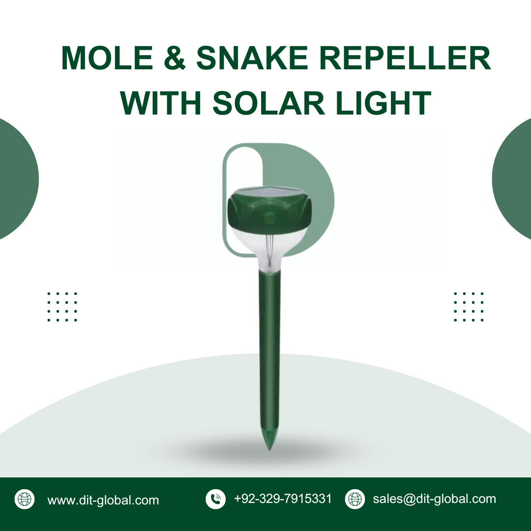 Mole & Snake Repeller with Solar Light